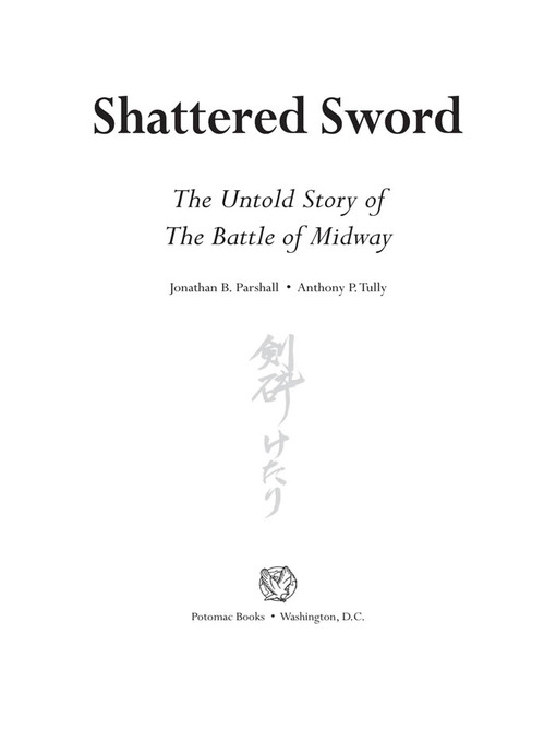 Title details for Shattered Sword by Jonathan Parshall - Wait list